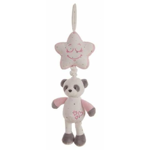 Grzechotka Muzyczna Baby Panda 35 cm gwiazda Różowy