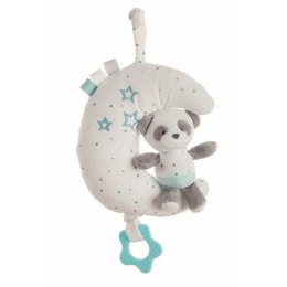 Grzechotka Muzyczna Baby Panda Niebieski 25 cm Księżyc