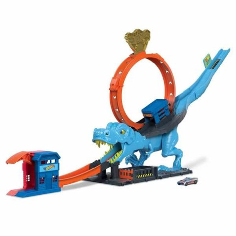 Tor wyścigowy Hot Wheels City Desafío T-Rex