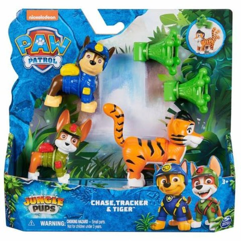 Playset The Paw Patrol Jungle 19,05 x 20,23 x 5,71 cm 4 Sztuk
