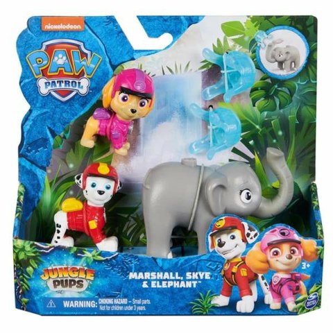 Playset The Paw Patrol Jungle 19,05 x 20,23 x 5,71 cm 4 Sztuk