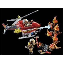 Zestaw Samochodów Playmobil helikopter 57 Części