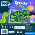 Zestaw do budowania Clementoni Dino Bot T-Rex 20 x 20 x 6 cm