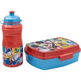 Opakowanie na lunch ze zintegrowanym bidonem Mickey Mouse CZ11277 380 ml 17 cm Plastikowy