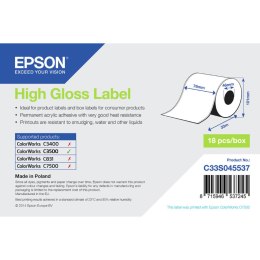 Papier Termiczny w Rolkach Epson C33S045537 (1 Sztuk)