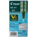 Długopis z płynnym atramentem Pilot V-7 Hi-Tecpoint Kolor Zielony 0,5 mm (12 Sztuk)