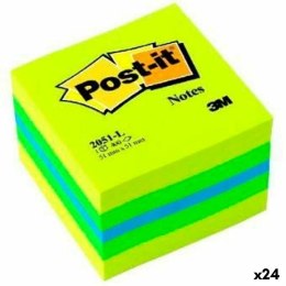 Karteczki przyklejane Post-it 2051-L Wielokolorowy 5,1 x 5,1 cm (24 Sztuk)