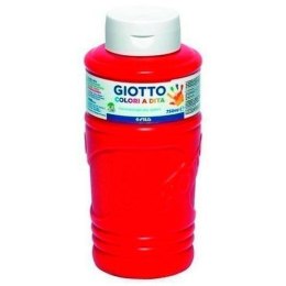 Malowanie palcami Giotto Czerwony 750 ml (6 Sztuk)