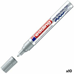 Marker permanentny Edding 750 Srebrzysty 10 Sztuk 2-4 mm (10 Sztuk)