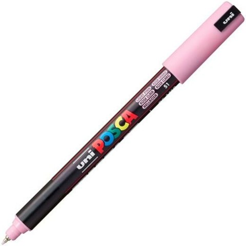 Marker POSCA Jasnoróżowy (6 Sztuk)
