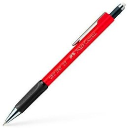 Ołówek mechaniczny Faber-Castell Grip 1347 Czerwony 0,7 mm (12 Sztuk)