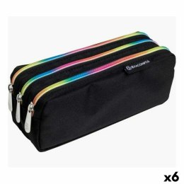 Torba szkolna Exacompta Rainbow Czarny 22,5 x 8 x 10 cm (6 Sztuk)