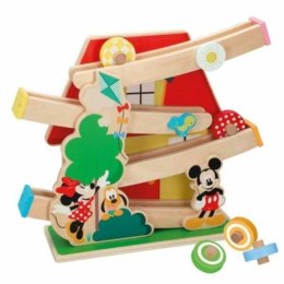 Drewniany Tor z Rampami dla Samochodów Disney Baby Disney (29 cm)