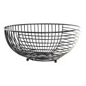 Miska na Owoce DKD Home Decor Czarny Metal 28 x 28 x 12 cm