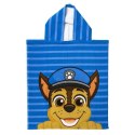 Ręcznik-poncho z kapturem The Paw Patrol Niebieski 50 x 115 cm