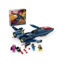 Zestaw do budowania Lego MARVEL 76281 X-MEN X-JET Wielokolorowy 359 Części