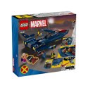 Zestaw do budowania Lego MARVEL 76281 X-MEN X-JET Wielokolorowy 359 Części