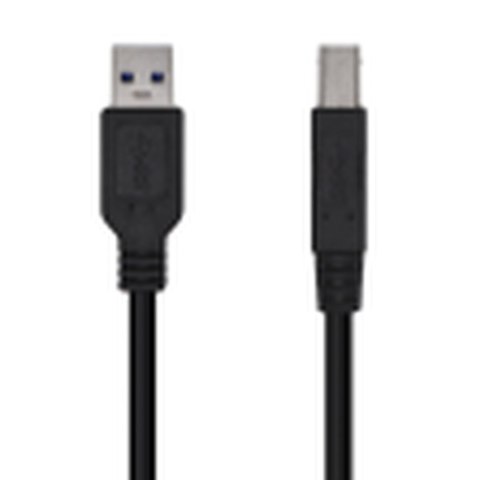 Kabel USB Aisens Czarny 3 m (1 Sztuk)