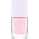 Lakier do paznokci Catrice Sheer Beauties Nº 040 Fluffy Cotton Candy Nº 040-Fluffy Cotton Candy 10,5 ml