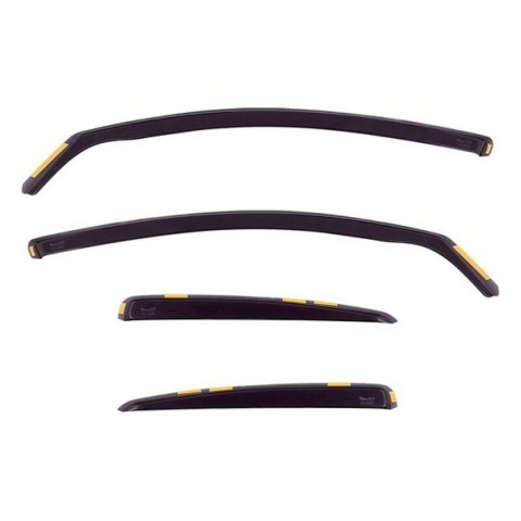 Deflektor wiatru HEKO 25368 5D Przedni 4 pcs Tylni