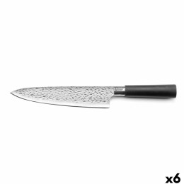 Nóż kuchenny Richardson Sheffield Katana Czarny Metal Bakelit 20,5 cm (6 Sztuk)