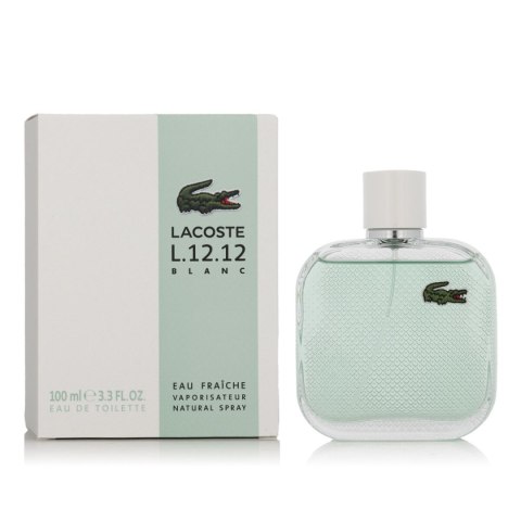 Perfumy Męskie Lacoste L.12.12 Blanc Eau Fraîche EDT 100 ml