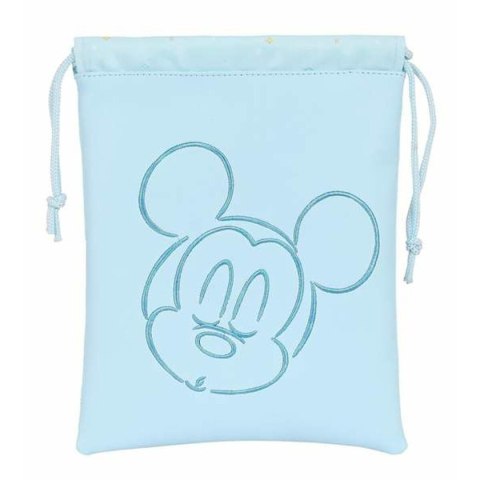 Torba na przekąski Mickey Mouse Baby Jasnoniebieski Poliuretan 20 x 25 cm