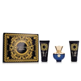 Zestaw Perfum dla Kobiet Versace EDP Dylan Blue 3 Części