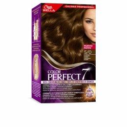 Trwała Koloryzacja Wella Color Perfect 7 Nº 5/0 Jasny Kasztan 60 ml