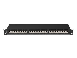 Patchpanel 24 port 1U KAT6A EK. PPSA-1024-B Czarny