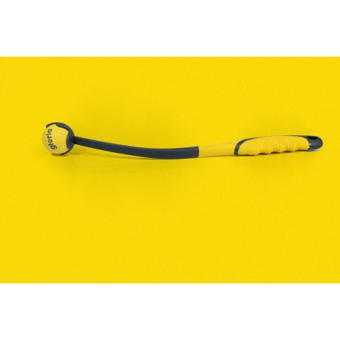 Wyrzutnia Piłek dla Psa Gloria Żółty polipropylen TPR S