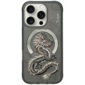 Etui Nimmy Dragon MagSafe do iPhone 16 Pro szary