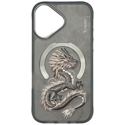 Etui Nimmy Dragon MagSafe do iPhone 16 szary