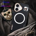 Etui Nimmy Glasses Cool Dog MagSafe do iPhone 16 czarny