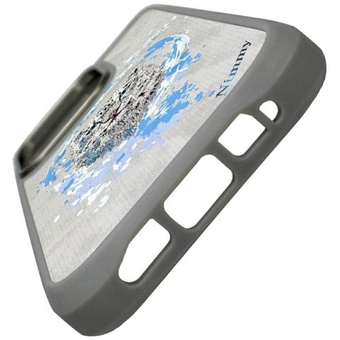Etui Nimmy Pantera MagSafe do iPhone 16 Pro Max jasnoszary