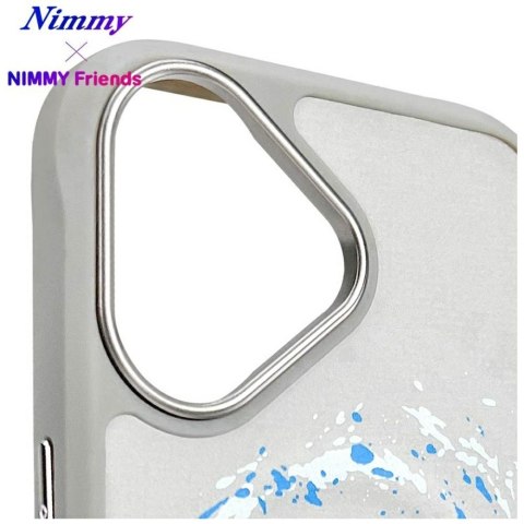 Etui Nimmy Pantera MagSafe do iPhone 16 jasnoszary