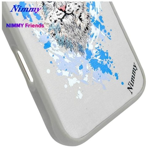 Etui Nimmy Pantera MagSafe do iPhone 16 jasnoszary