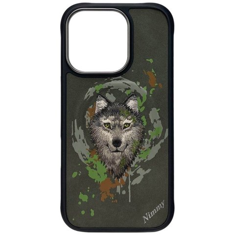 Etui Nimmy Wilk MagSafe do iPhone 16 Pro Max ciemnoszary