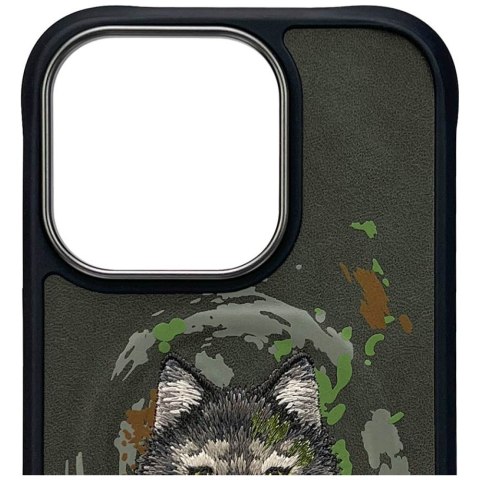 Etui Nimmy Wilk MagSafe do iPhone 16 Pro ciemnoszary