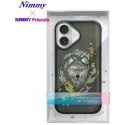 Etui Nimmy Wilk MagSafe do iPhone 16 ciemnoszary