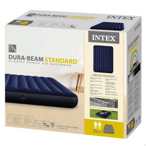 Materac Dmuchany Intex STANDARD CLASSIC DOWNY 203 x 25 x 152 cm