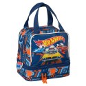 Pudełko na drugie śniadanie Hot Wheels Speed club Pomarańczowy Granatowy 20 x 20 x 15 cm