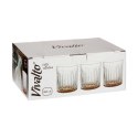 Szklanka/kieliszek Vivalto Exotic Brązowy Szkło 330 ml (6 Sztuk)