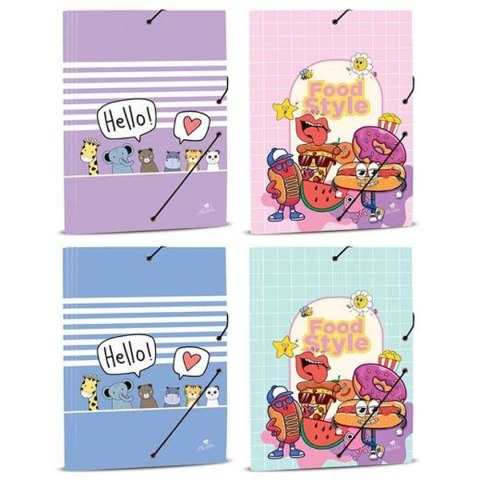 Zasuwana na dokumenty Mariola Nº3 Wielokolorowy Arkusz