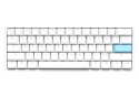 Klawiatura Gaming USB QWERTZ niemiecka Ducky DKON2061ST Biały