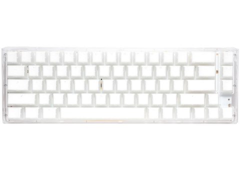 Ducky One 3 Aura White SF klawiatura Gaming USB QWERTY Amerykański międzynarodowy Biały