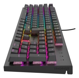 GENESIS NKG-2179 klawiatura Gaming USB QWERTZ Niemiecki Czarny