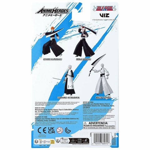 Przegubowa Figura Bandai Anime Heroes: Bleach - White Kurosaki Ichigo 17 cm