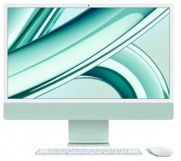 IMac 24 cale: M3 8/8, 8GB, 256GB SSD - Zielony