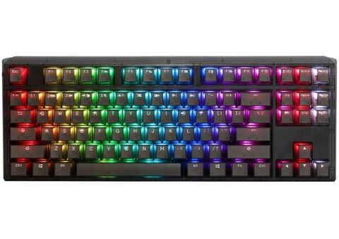 Klawiatura gamingowa Ducky One 3 Aura TKL Gaming USB QWERTY Amerykański międzynarodowy Czarna